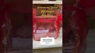 Anniversary Special Scented Candle Gift Hamper - www.crafiteria.com #anniversarygift #gifthamper