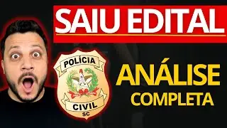 PC-SC 2025: An&aacute;lise do Edital sem Enrola&ccedil;&atilde;o