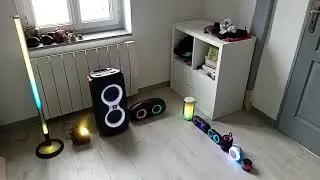 all of my lightshow speaker & partylight startup and shutdown