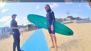 Surfer Tackled by Police Over Beach Badge | Police Bodycam Arrest
