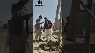 Initial phases of starting a construction in MultiGardens B17 Islamabad.
