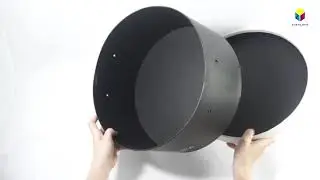 Custom paper cardboard luxury round fedora hat flowers packaging gift box