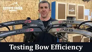 Testing compound bow efficiency