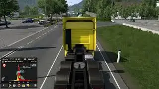 Euro Truck Simulator 2 山路