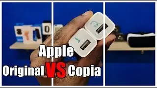Diferencia entre el cargador de iphone Original VS Copia