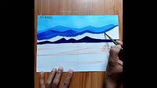 Landscape Painting | Step By Step | Easy Acrylic Painting for Beginners
