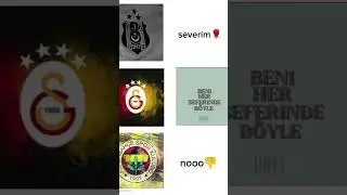 bjk no Galatasaray cim bom fener no