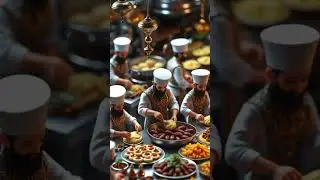 Tiny chefs making iftar | Realistic AI video