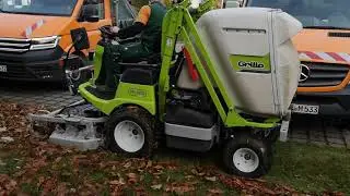 Grillo FD 900 im feuchten Laub