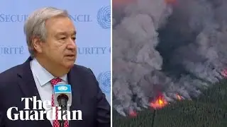 Climate crisis is 'out of control', says UN after world's hottest week
