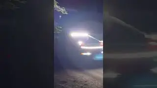 T Sportline #Cybertruck LED Light Bar & Ditch Light Pod Off-Road Dynamic Night Time Testing #tesla