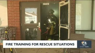 Fire training for rescue situations
