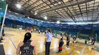 USA Dodgeball Nationals 2024 LOCAL vs Outsiders (mixed no sting RR)