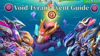 New Void Tyrant Event Guide ✨‼️Tyrant Dragon Board 🐉🐲| Team Guide Announcement.....!