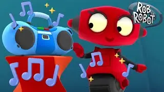 Music Fun at Discovery Planet! 🎵🪐| Rob the Robot | Kids Educational Cartoons