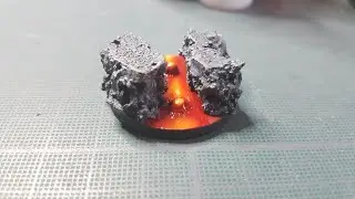 Lava base (in 4 minutes - easy to reproduce for beginners)