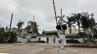 Padaro Lane Railroad Crossing Video, Carpinteria CA 12-21-25