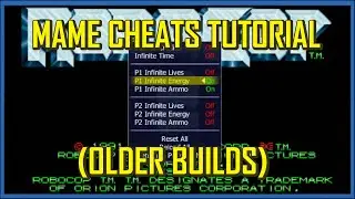 MAME Tutorial - How To Add Cheats To MAME (OLDER BUILDS)