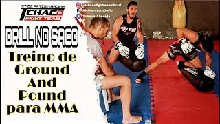 DRILL NO SACO:  Treino de Ground And Pound para MMA #mma #valetudo