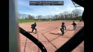 Frozen rope launched into center field!