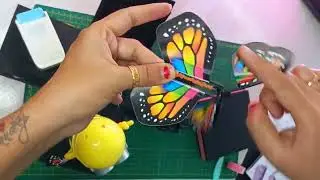 DIY Butterfly Explosion Box | How to make Flying Butterfly Box | Surprise Box | Tutorial | Handmade