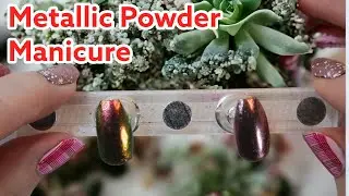 Metallic Powders How to Manicure