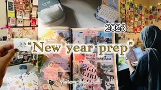 New Year Prep | My Year-End Reset & Planning ✨| Im rish #newyear #2026 #planner 