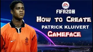 FIFA 20 - How to Create Patrick Kluivert - Pro Clubs
