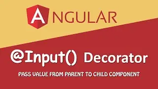 Input Decorator in angular | pass data from one component to another angular | Angular tutorial