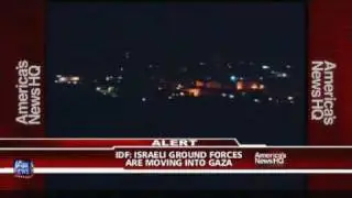 Breaking News - Israeli ground forces cros border into Gaza strip