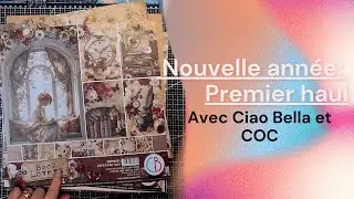 Vidéo Unboxing  et Bla-Bla : collections de @ciaobellapaper  et @CraftOClock