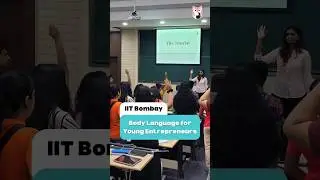 Fun Entrepreneurship Event at IIT Bombay for Kids 🏆☺️ #entrepreneur #iitbombay #shorts #event