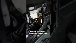 Emergency Pump Kit for Alphard & Vellfire #pumpkit #emergencytyre #tyrespare #vellfire2020