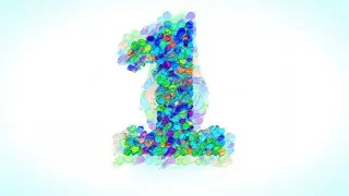 LEARN NUMBERS WITH COLOR BALLS I NUMBER 1 I POP OUT I CLIP ANIMATION I PREVIEW2EFFECTS 