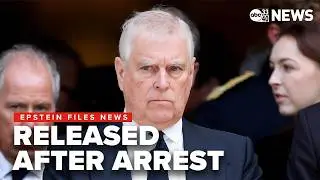 EX PRINCE ARRESTED  Former Prince Andrew RELEASED under investigation