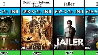Top 50 Highest Grossing Tamil Movies 🤯 | Rajnikant | Vijay Kamal Hussain |