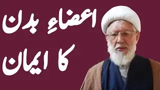 اعضاءِ بدن کا ایمان !! ALLAMA SHIFA NAJAFI