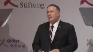Pompeo tells Berlin forum: Freedom not guaranteed