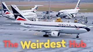Delta's Hub in Germany was INSANE