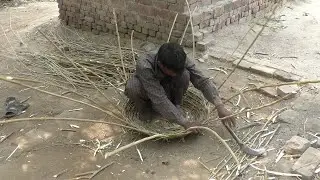 Primitive Technology Basket Woven Twig Basket 2021Tokri Wales Dream Pakistan