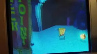 BFBB: Spongeball Storage with a Bus stop