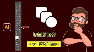 Blend Tool In Adobe Illustrator Bangla Tutorial. @Printingaro