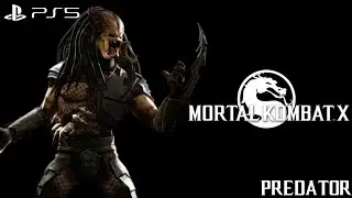 Predator - MKX Ladder/Ending Gameplay PS5 4K No Commentary
