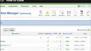 Learn How to Create Menu in Joomla 1.5-Joomla Tutorial Video