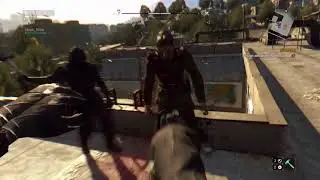 Ninja Mindu Pimp Slapping a zombie (Dying Light)