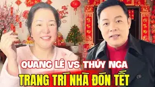 Quang Lê Vs Thúy Nga Tự Tay Trang Trí Hoa Đào Đón Tết – Khung Cảnh Đẹp Khiến Ai Cũng Xuýt Xoa!