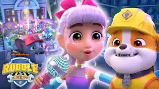 Rubble & Charger Build a Fun Concert for Sierra Sparkle! | Rubble & Crew