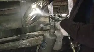 Applying PChrome on a Glass Vase