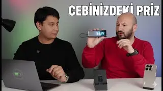 Diz&uuml;st&uuml; Bilgisayarı Bile Şarj Ediyor! Xiaomi 165W Powerbank İncelemesi