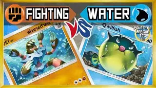 Боевые колоды против водных колод! Кто победит в Pokemon TCG Pocket? | PokeType League TCG A4